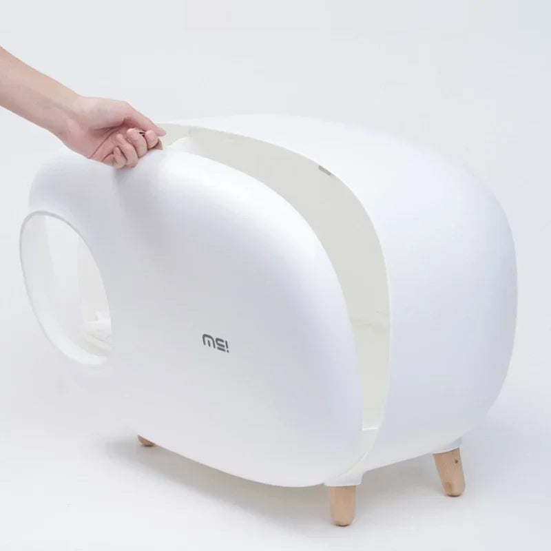 Makesure Cat Litter Box Fully Enclosed Cat Toilet