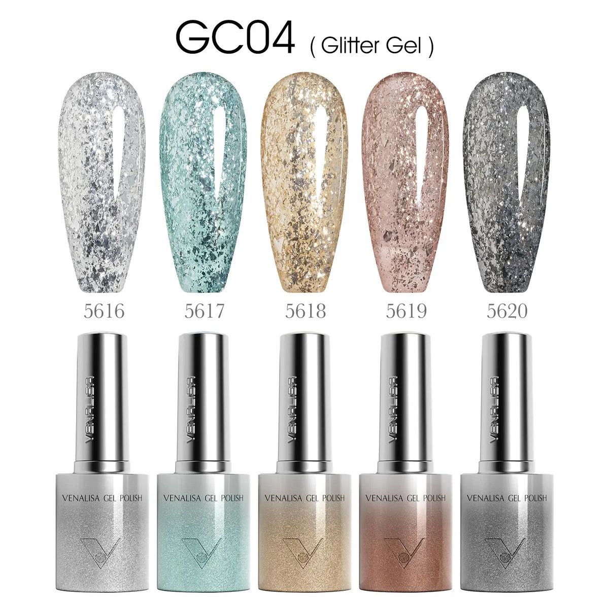 1pc Venalisa 10ml Nail Gel Polish Soft Texture
