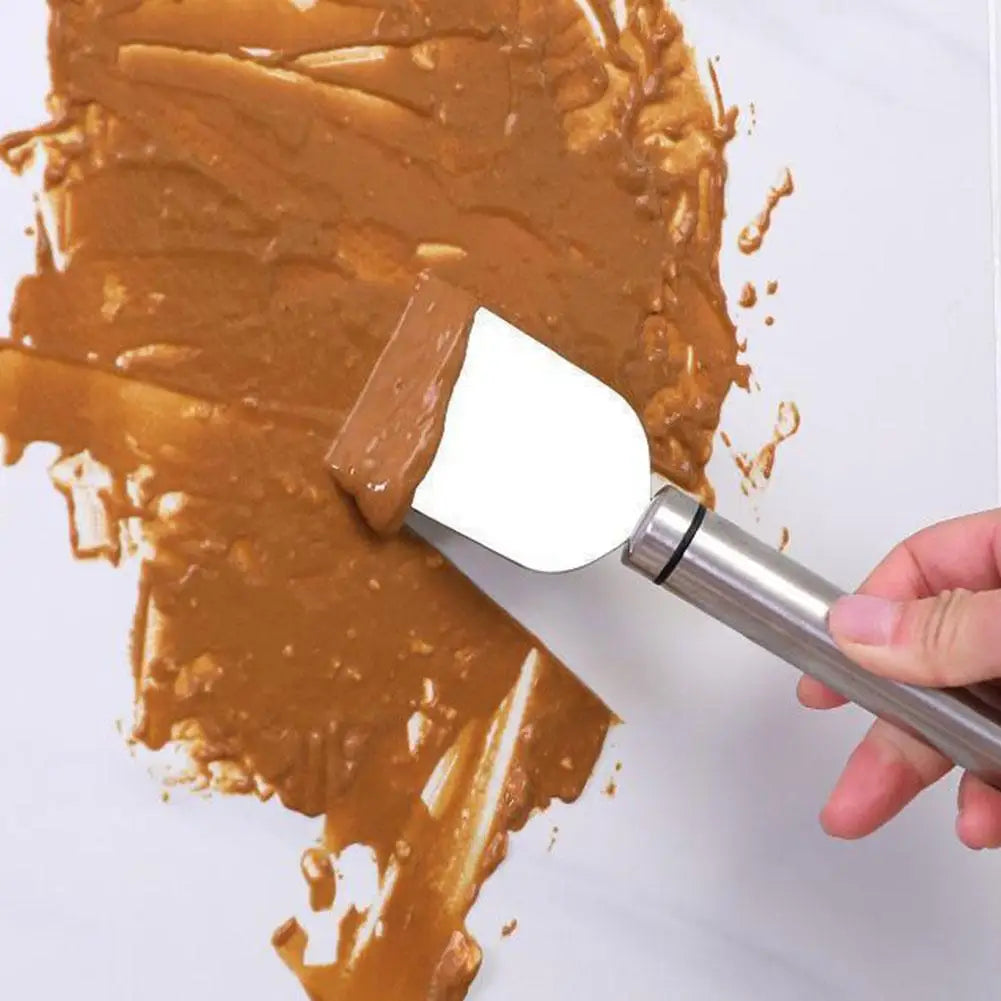 Versatile Cleaning Scraper Durable Metal Stainless Steel Glue