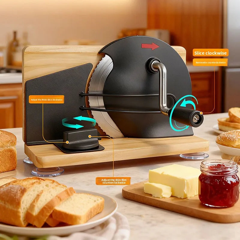 Adjustable Thickness Bread Slicer Toast Cutter Baking Loaf