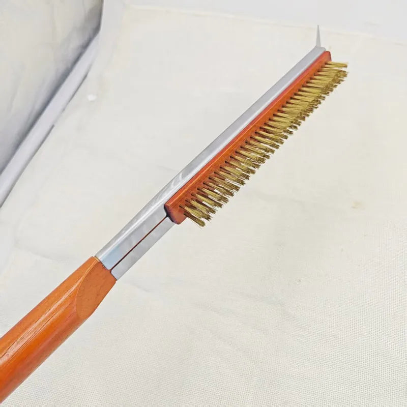 Pizza Oven & Stone Brush Scraper 21in Clean