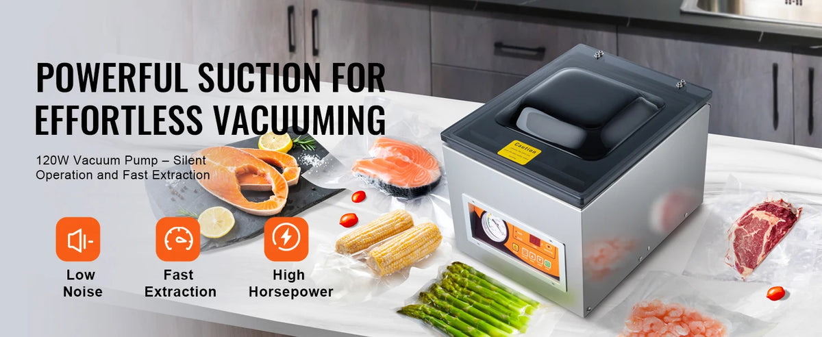 Succebuy Dz-260s Chamber Vacuum Sealer 260w Vacuum Packing