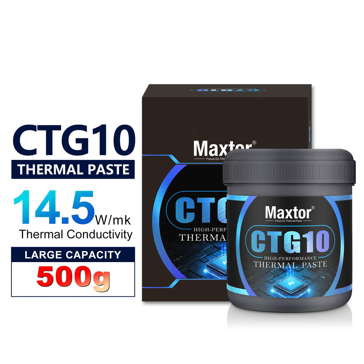 Maxtor Ctg10 Thermal Paste 500g Performance Thermal Conductive