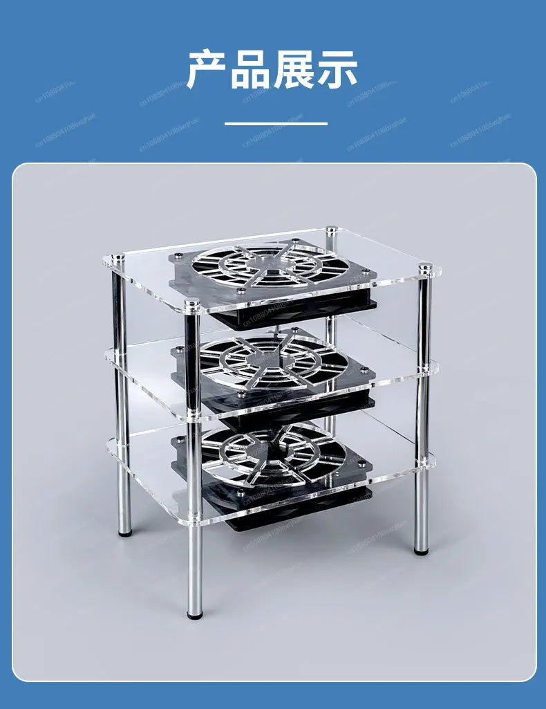 Mesh Design Cooling Rack 12cm Usb Fan -