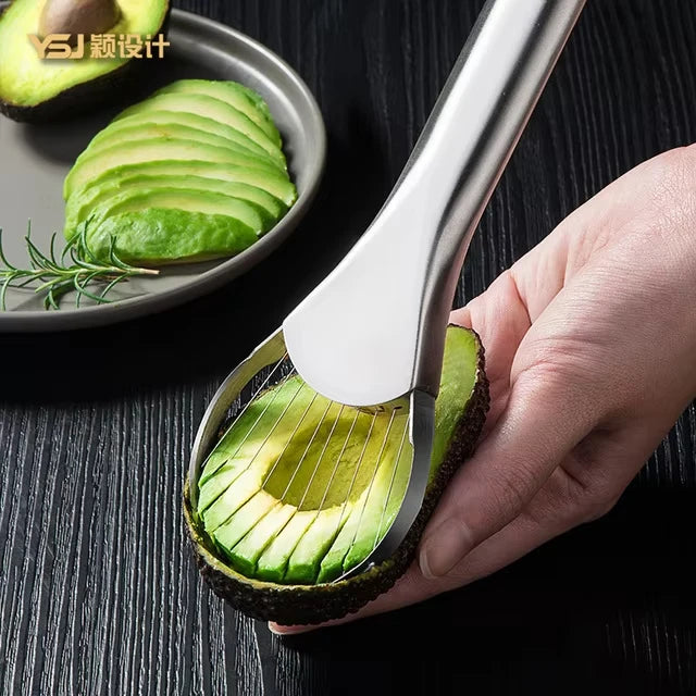 Avocado Knife Stainless Steel Cutters Fruit Cutting Artifact