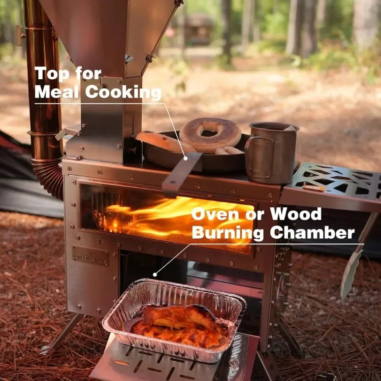 Pellet Stove Oven Wood Burning Stove Outdoor Cooking