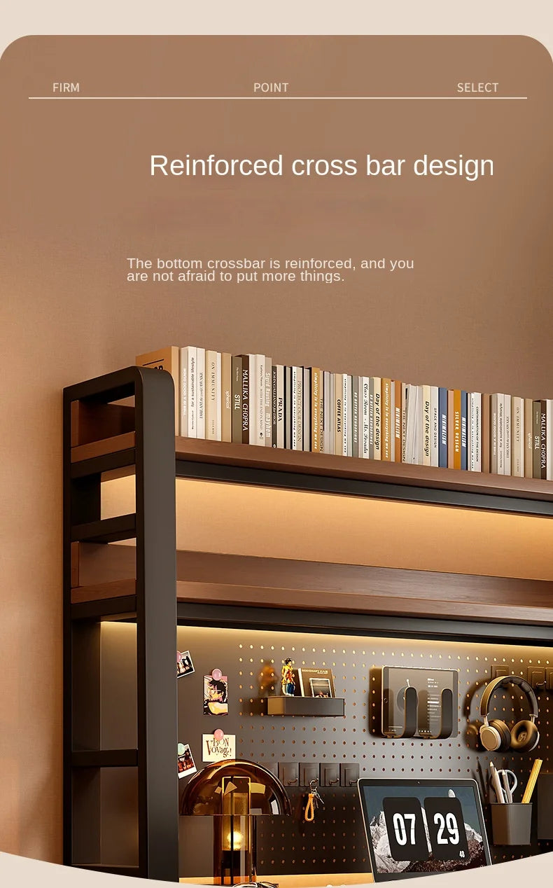 Desktop Shelving Unit Pegboard Desk/Computer Desk Multi-Layer