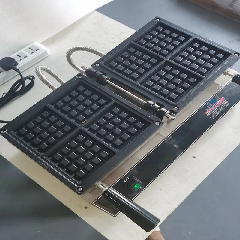 Professional Electric Waffle Maker Cooking Appliances Breakfast