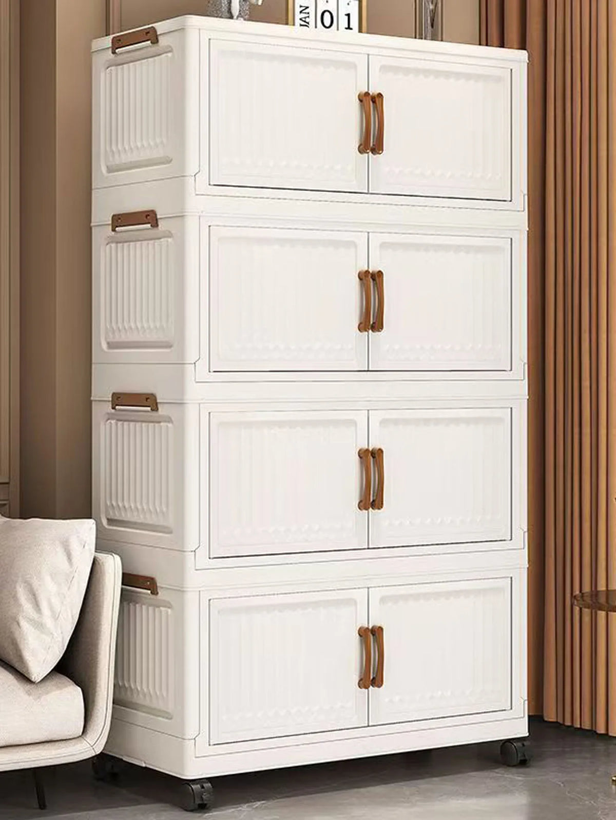 Storage Box Foldableing Cabinet Storage Cabinet Clothes Toys