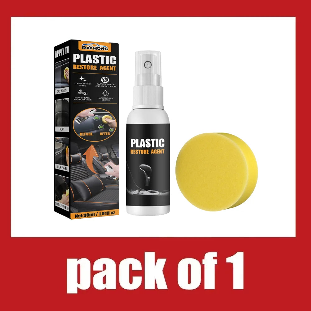 Car Plastic Restorer Back To Black Gloss Plastic