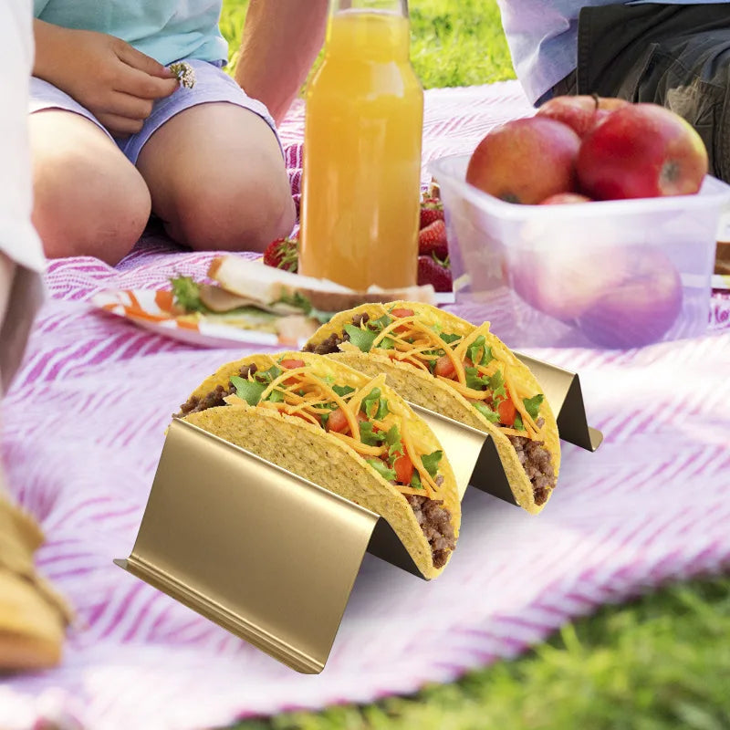 Holaroom Wave Shaped Taco Holder Food Display Stand