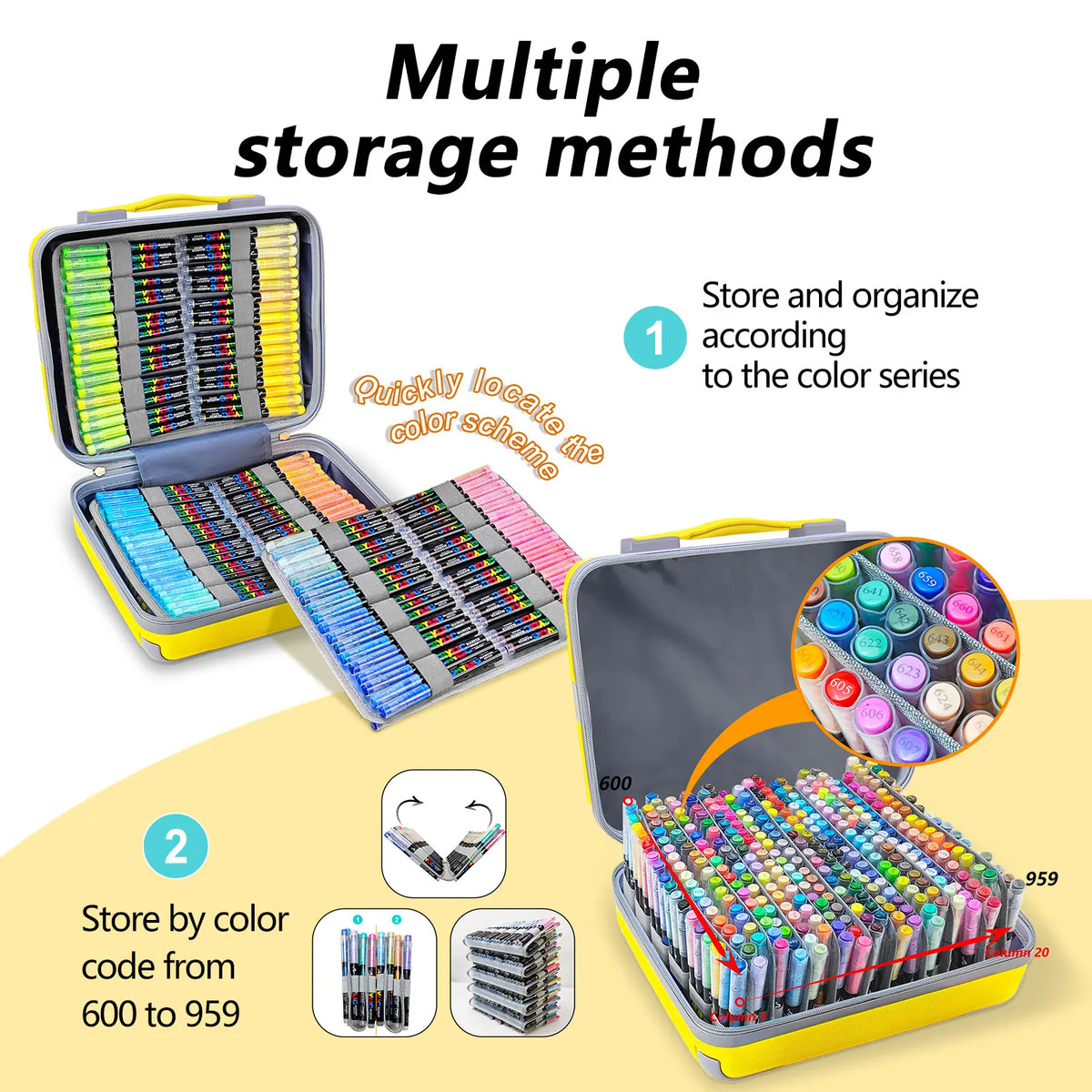 120-360 Colors Acrylic Paint Markers Brush Tip Paint