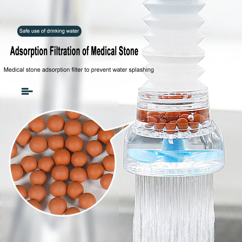 Universal 360 Rotation Faucet Bubbler Swivel Water Saving