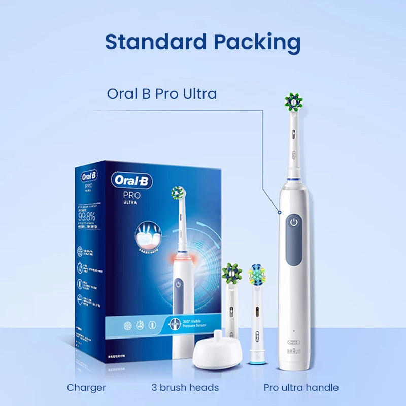 Oral Pro Ultra Electric Toothbrush 3d Acoustic Wave