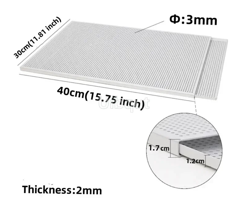 Puff Pastry Baking Tray Rectangle Mille Feuille Pastry