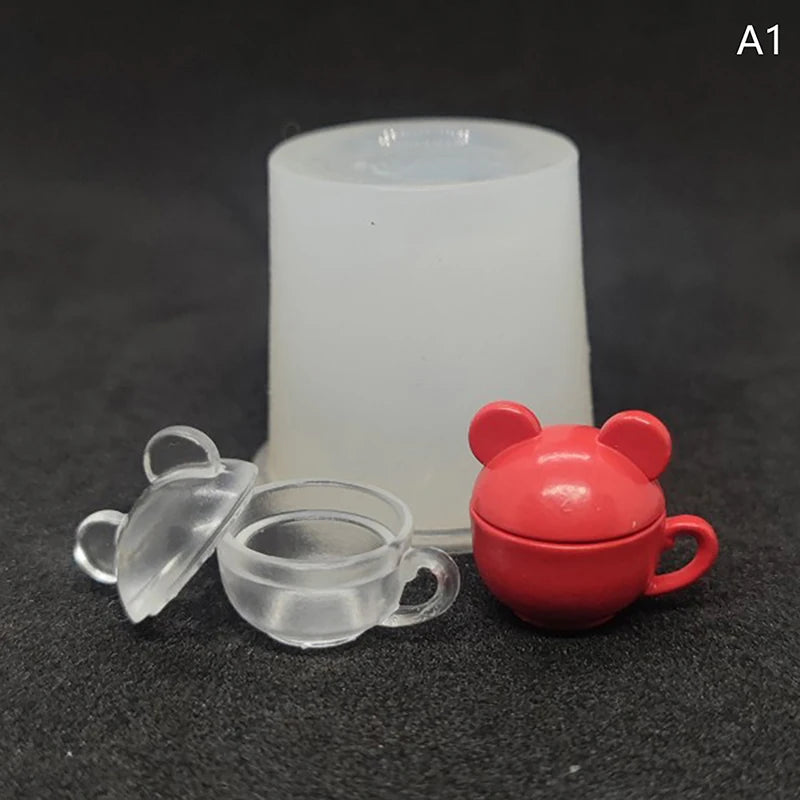 Dollhouse Baking Tray/Storage Tank/Mug Silicone Mold Dollhouse