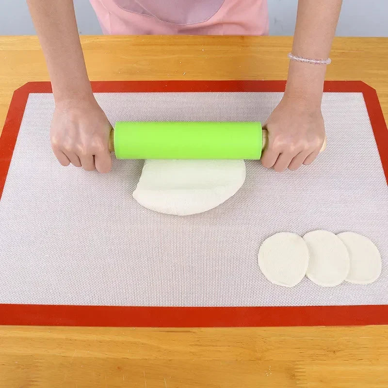 60 40cm Silicone Baking Mat Heat-Resistant Glass Fiber