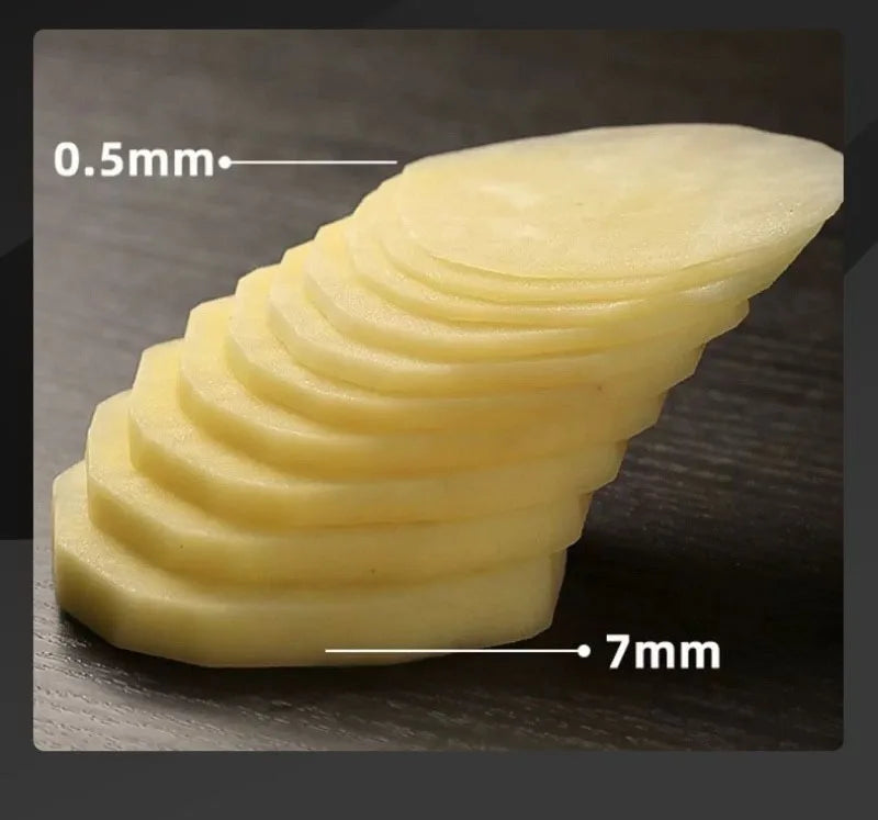 Wooden Slicer Adjustable Stainless Steel Blade Universal Slicer