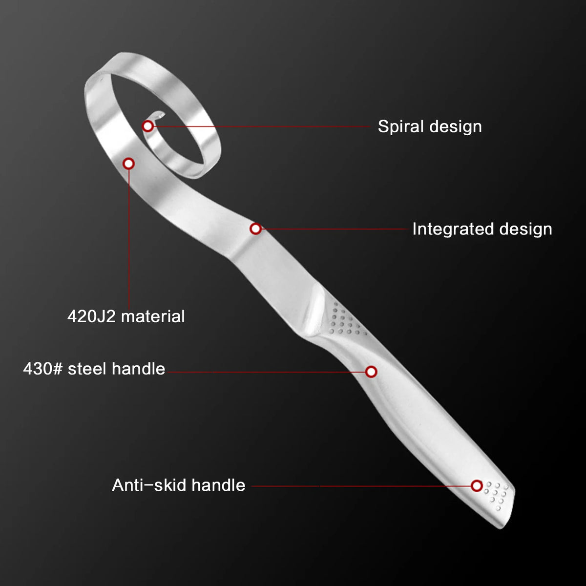 Danish Dough Whisk Stainless Steel Handheld Bread Blender