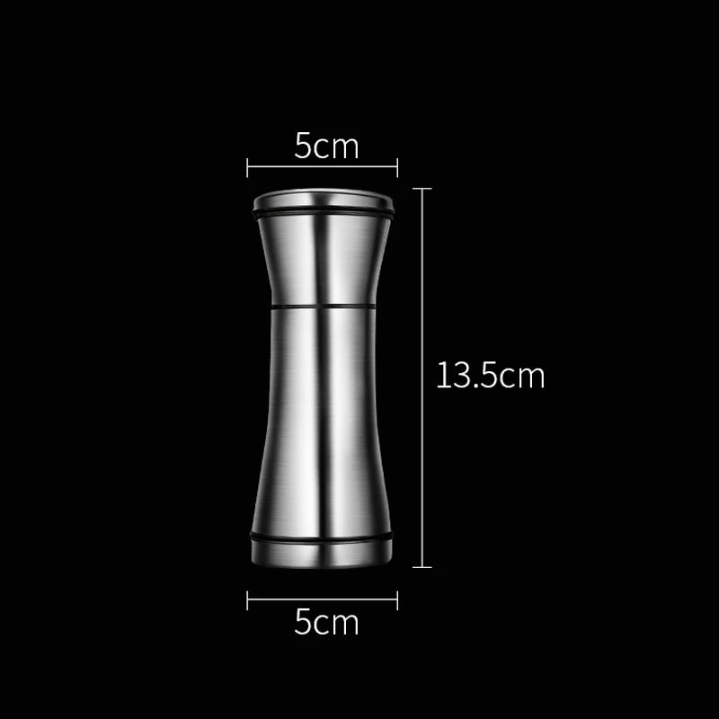 Stainless Steel Salt Pepper Grinders Bottle Spice Jar