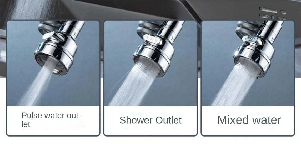 Modes Sink Faucet 360 Degree Rotation Filter Extension