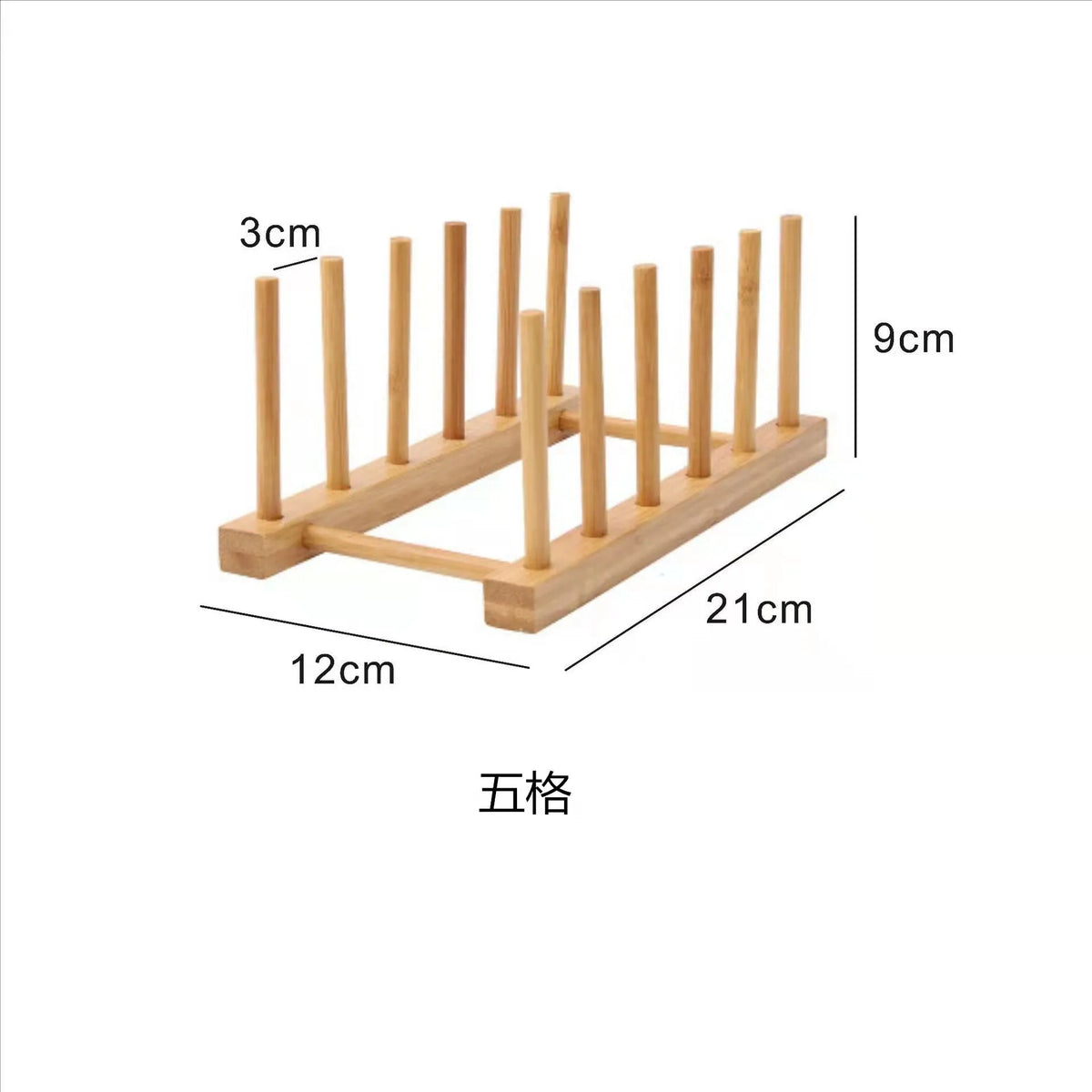 Diy Locker Bamboo Drain Rack Wooden Plate Rack