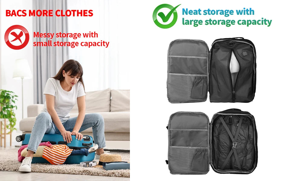 17l 28l 35l 40l Travel Vacuum Bag Reusable