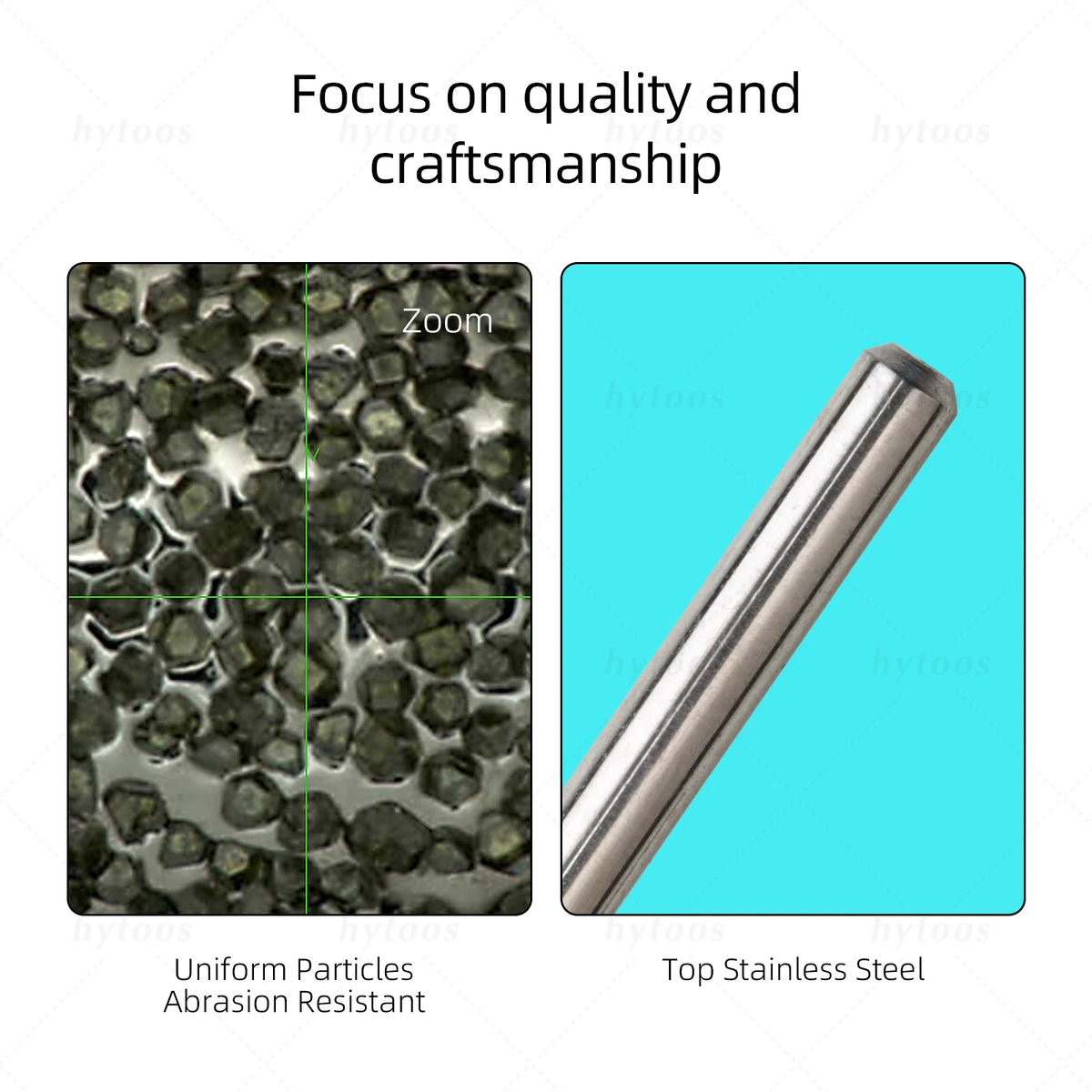Hytoos Flame Cuticle Clean Diamond Nail Drill Bits