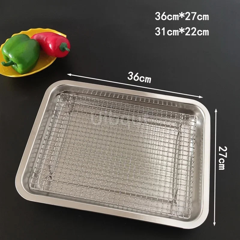 304 Stainless Steel Oven Square Barbecue Bbq Mesh