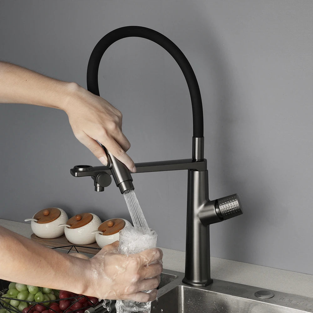 Zappo Faucet Separate Drinking Water Pull Out Sink
