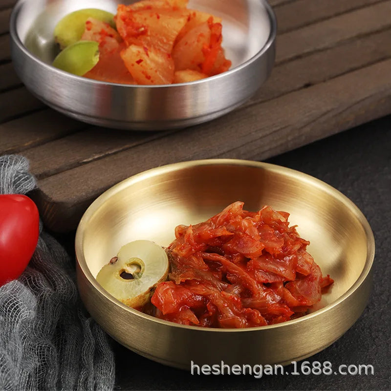 Korean 304 Stainless Steel Sauce Dish Small Dish