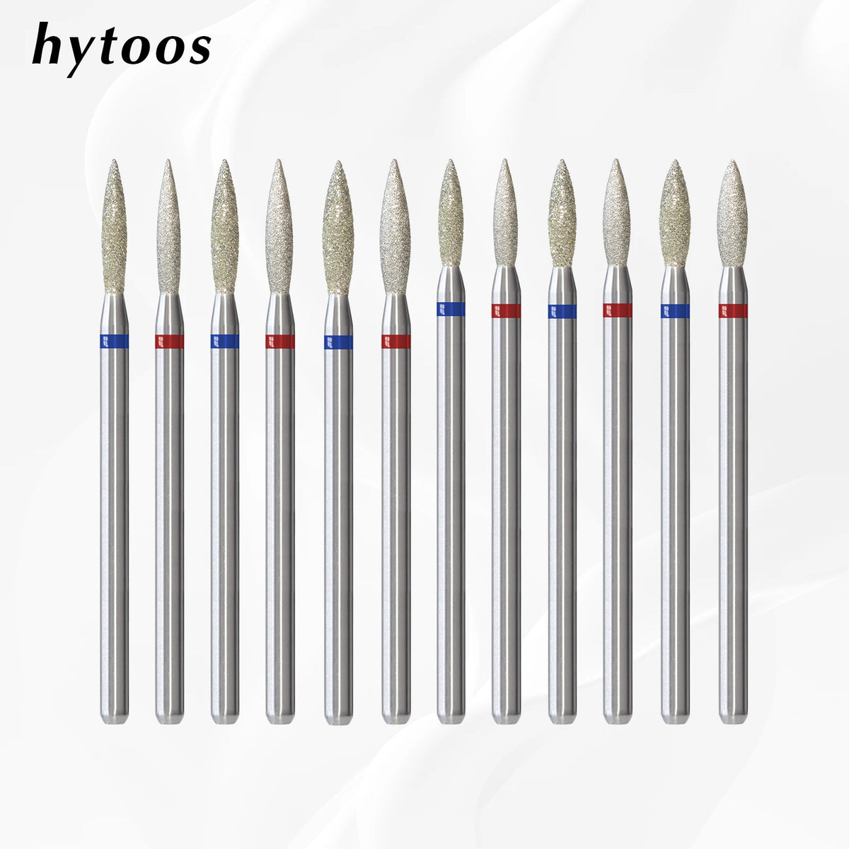 Hytoos Flame Cuticle Clean Diamond Nail Drill Bits