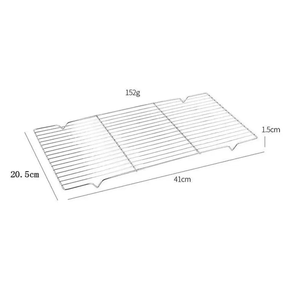 Nonstick Metal Cake Cooling Rack Grid Net Baking