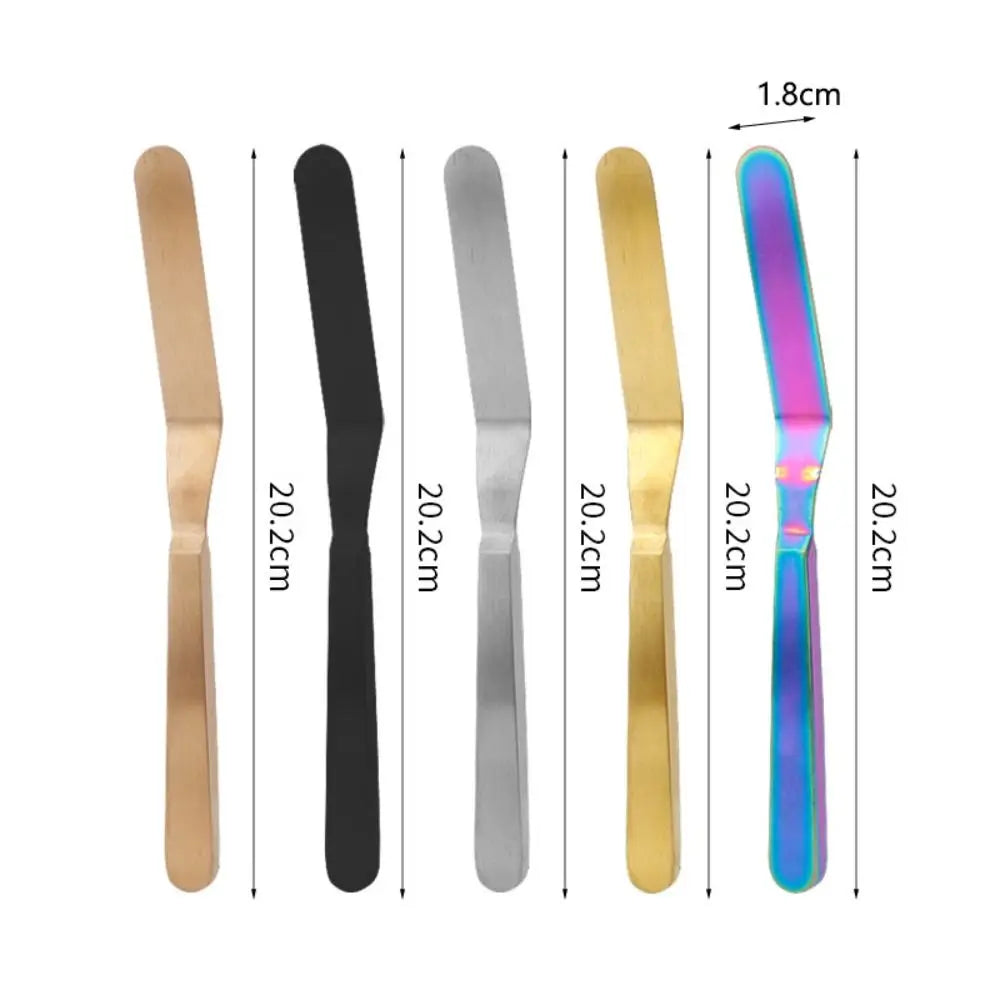 Stainless Steel Butter Scraper Inch Comfortable Grip Cake