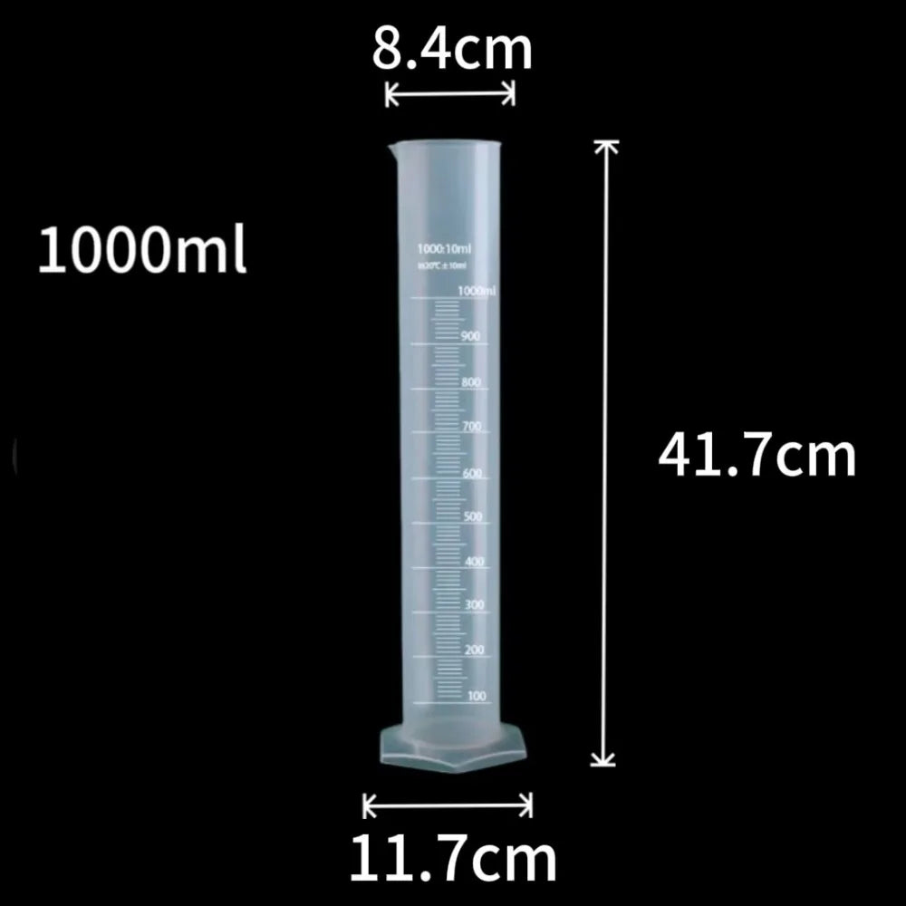 Transparents Graduated Cylinder Professional Sturdy Measuring