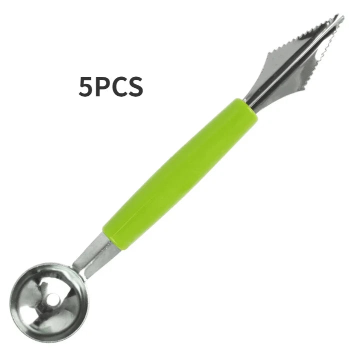 In Melon Cutter Scoop Fruit Carving Knife Fruit