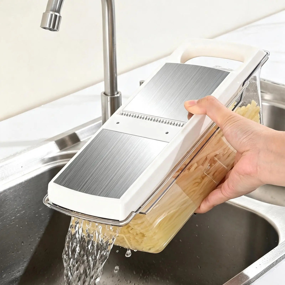 Ergonomic Handheld Vegetable Cutter Safe Food Chopper Slicer
