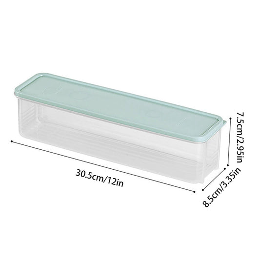Airtight Plastic Food Storage Containers Lids Pantry Organizer