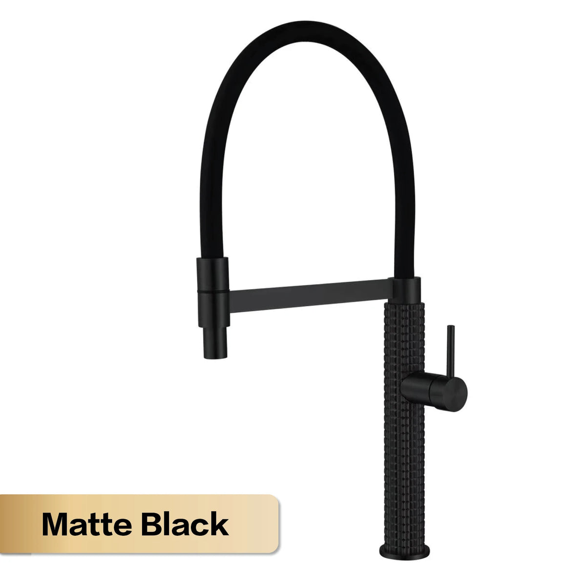 Aitana Gun Gray Luxury Brass Faucet Handle Cold