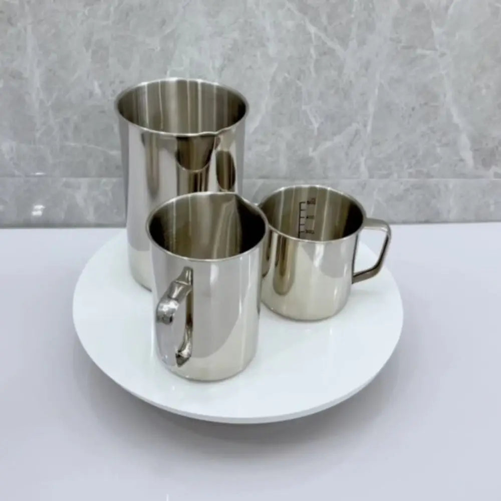Stainless Steel Laboratory Beaker Graduated 500ml Measuring Cups