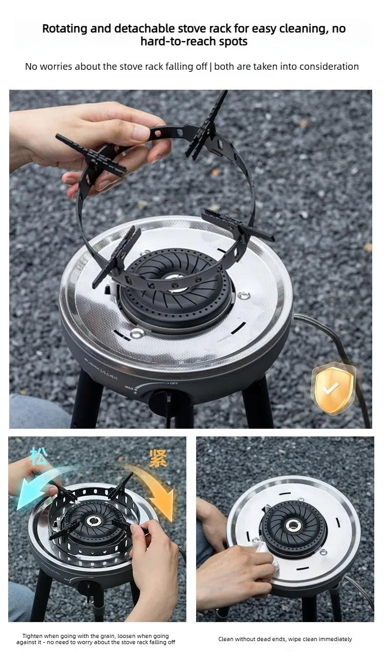 Dotwise Camping Gas Stove Outdoor High Power Support