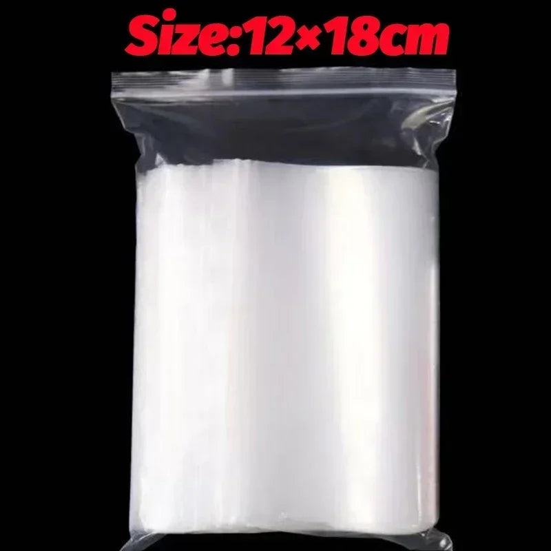 100-1000pcs Self Sealing Bag Transparent Plastic Storage Bag