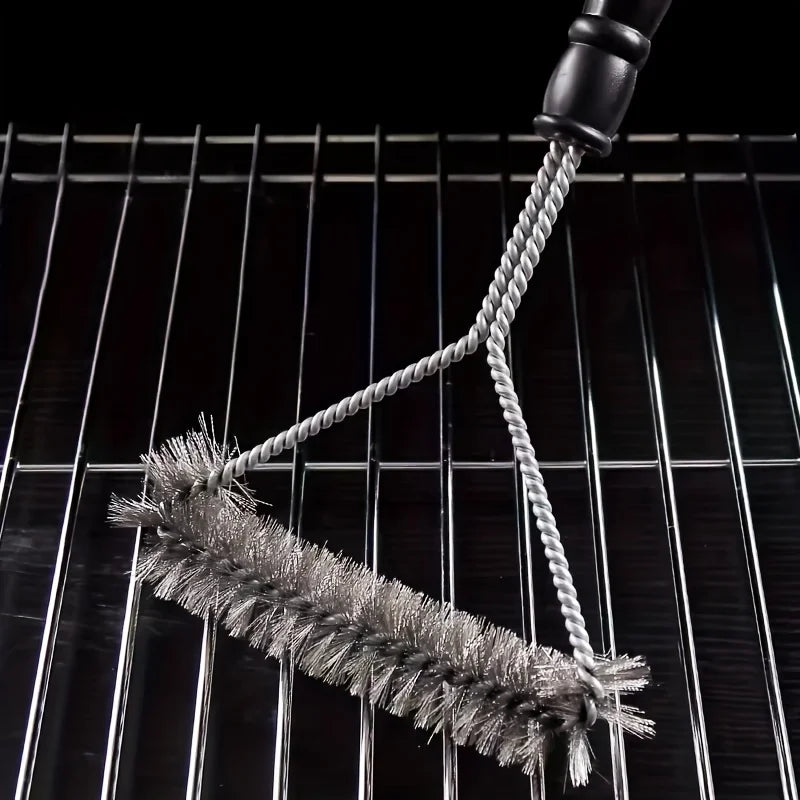 Bbq Grill Cleaning Brush Stainless Steel Wire Bristle