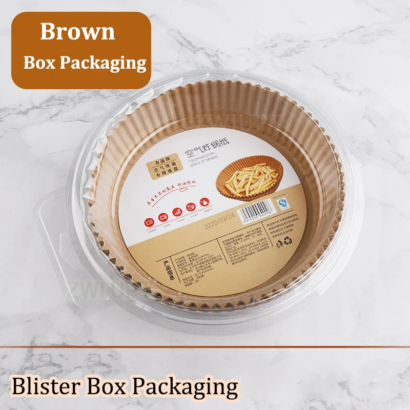 50-300pcs Air Fryer Paper Special Paper Accesories Baking