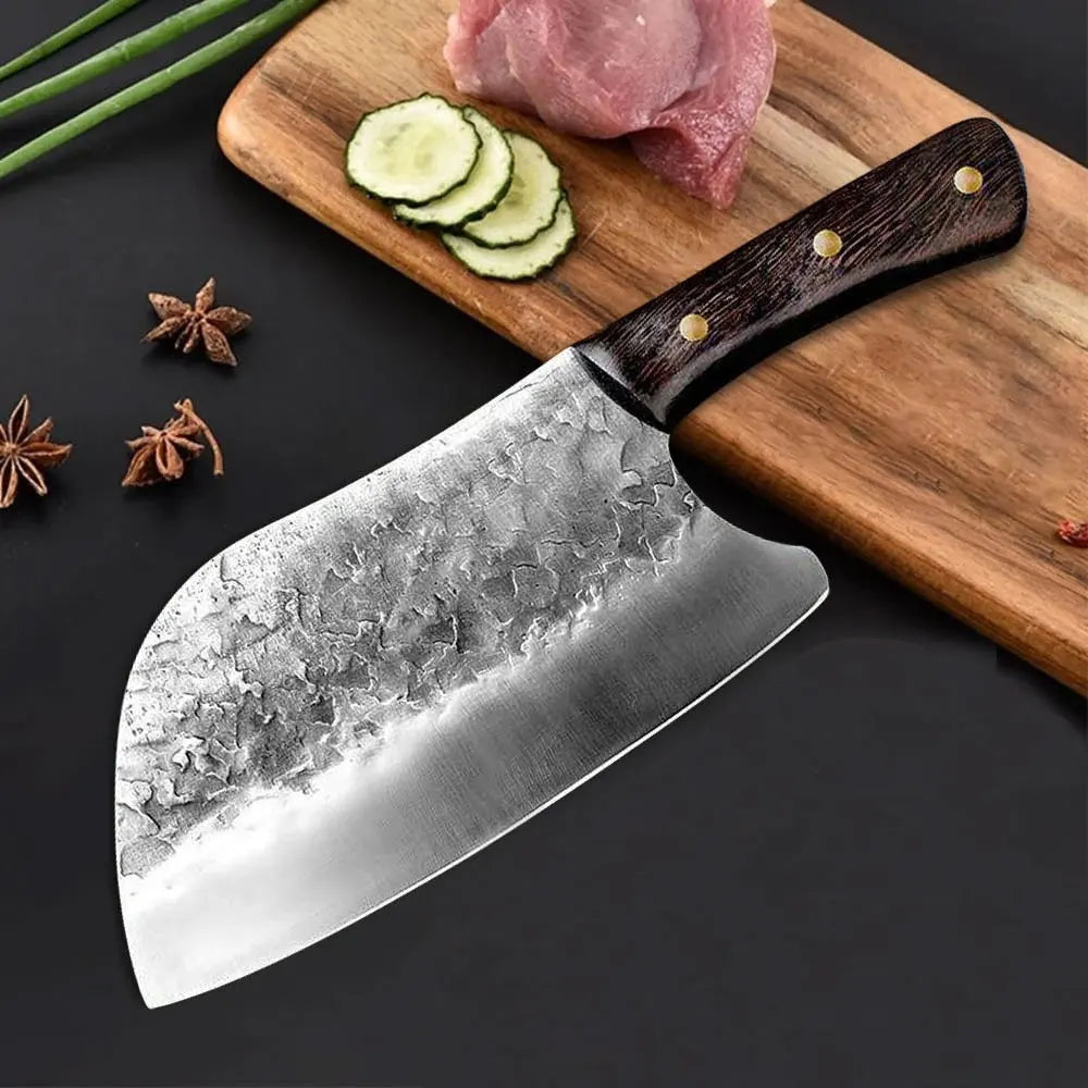 Handmade Forged Knife Chef Knife High-Carbon Bone Chopper