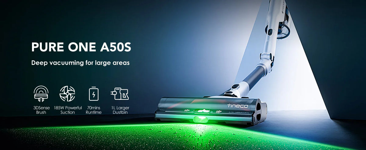 Tineco Pure One A50s Cordless Stick Vacuum Cleaner