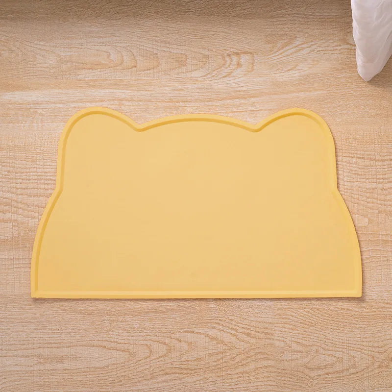 1pc Cat Dog Meal Mat Pet Silicone Mat