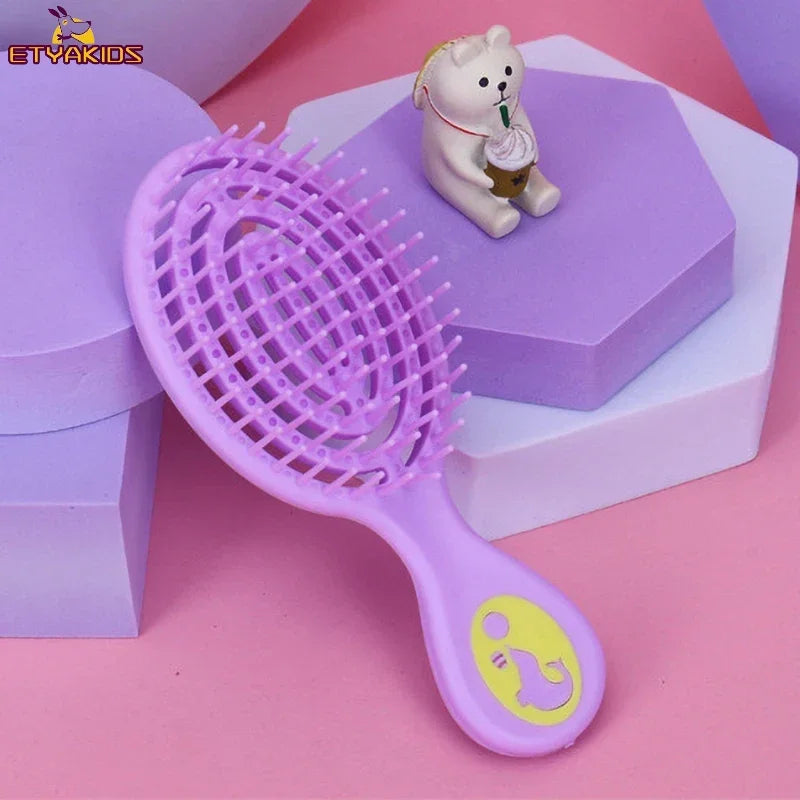 Bath Hollow Massage Anti-Screw Hair Brush Health Care