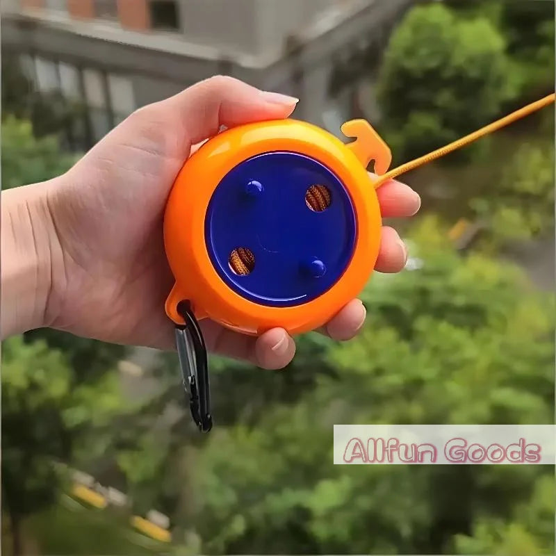 1pcs Retractable Clothes Drying Rack Rope Outdoor Clothesline