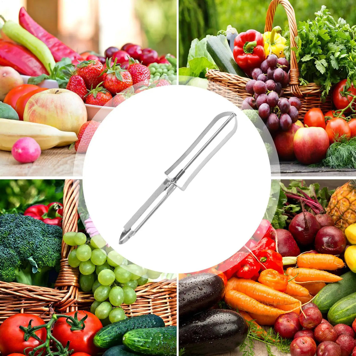 Peelers Comfortable Handle Peeling Food Quick & Easy